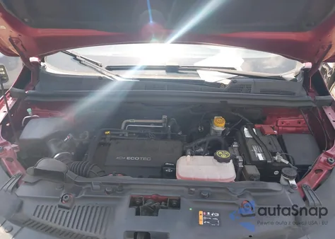 2018 Chevrolet Trax Lt из США, поврежденный, VIN 3GNCJLSB4JL333906